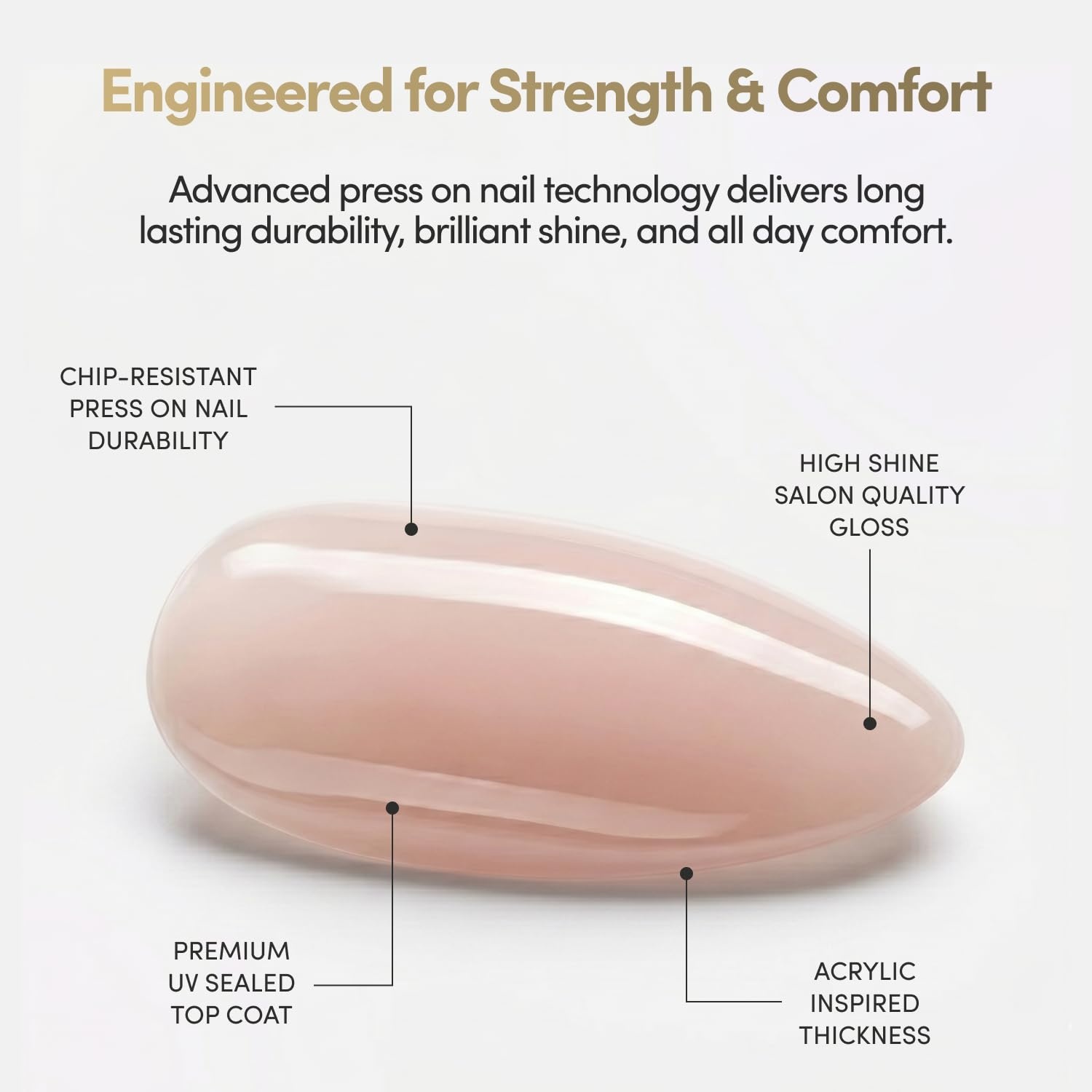 image:imageGlamnetic Press On Nails Medium Almond Velvet Fake Nails 30 Pc Full Kit Everyday Mauve press on nails in 15 sizes Velvet glueon set Waterproof chipresistant up to 2 weeks wear3 KILLAZILLA