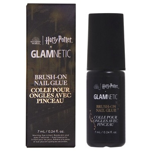Glamnetic Brush-On Nail Glue for Press-On Nails | 2 Pack(1 Bottle | Harry Potter)