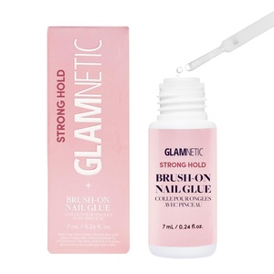 Glamnetic Brush-On Nail Glue for Press-On Nails | 2 Pack(1 Bottle | Standard)