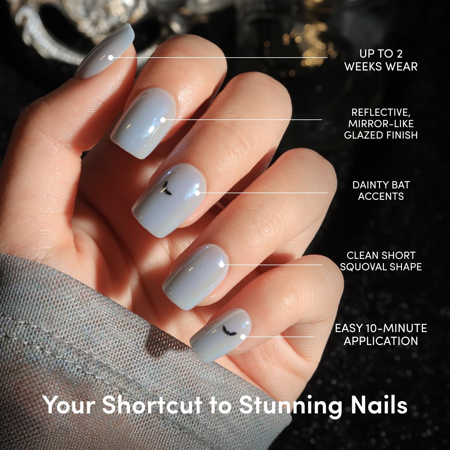 image:imageGlamnetic PressOn Nails Bundle Batty Bits amp Witchy Woman Halloween Fake Nails
