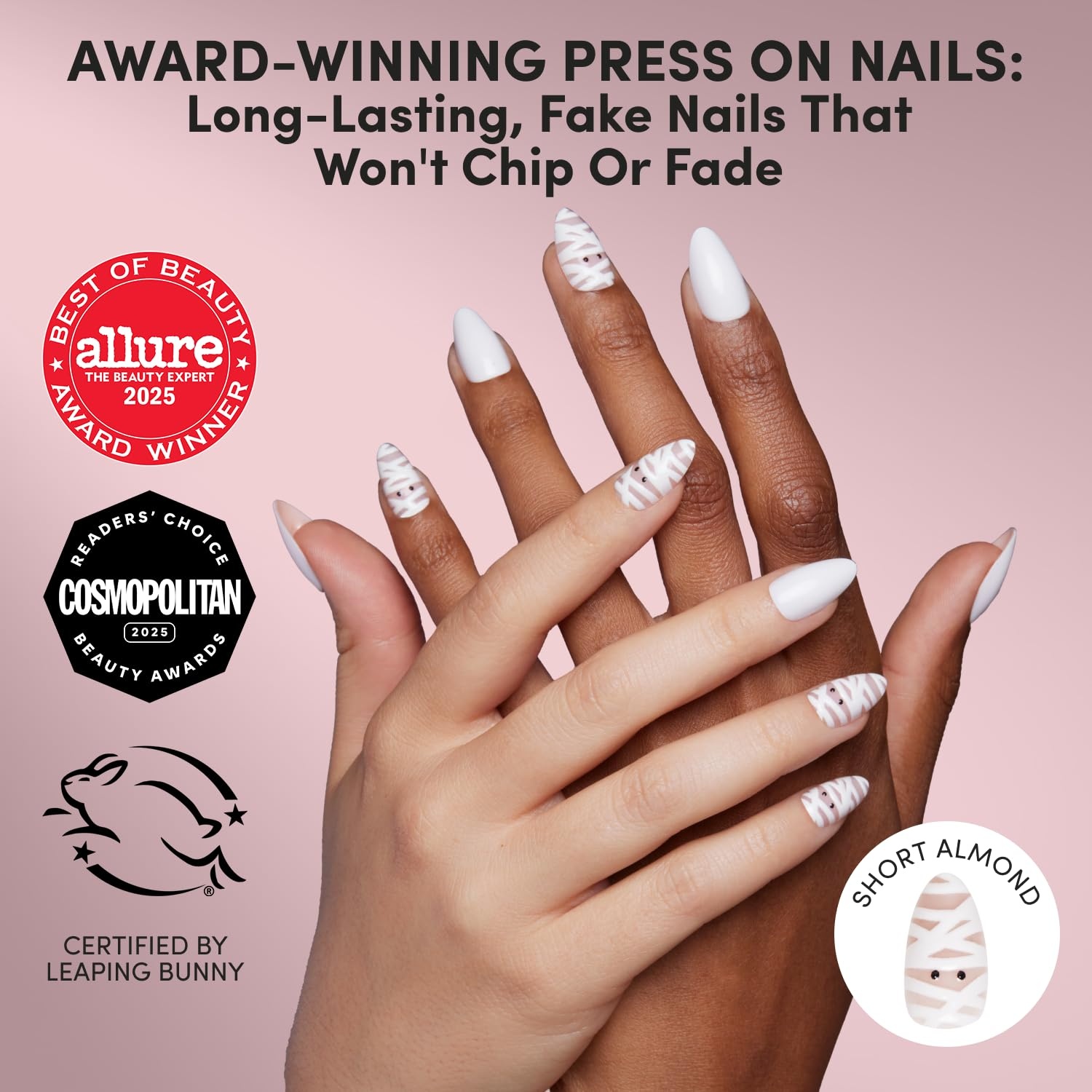 image:imageGlamnetic PressOn Nails Bundle Carving Contest Wrapped Up amp Lady Web Halloween Fake Nails