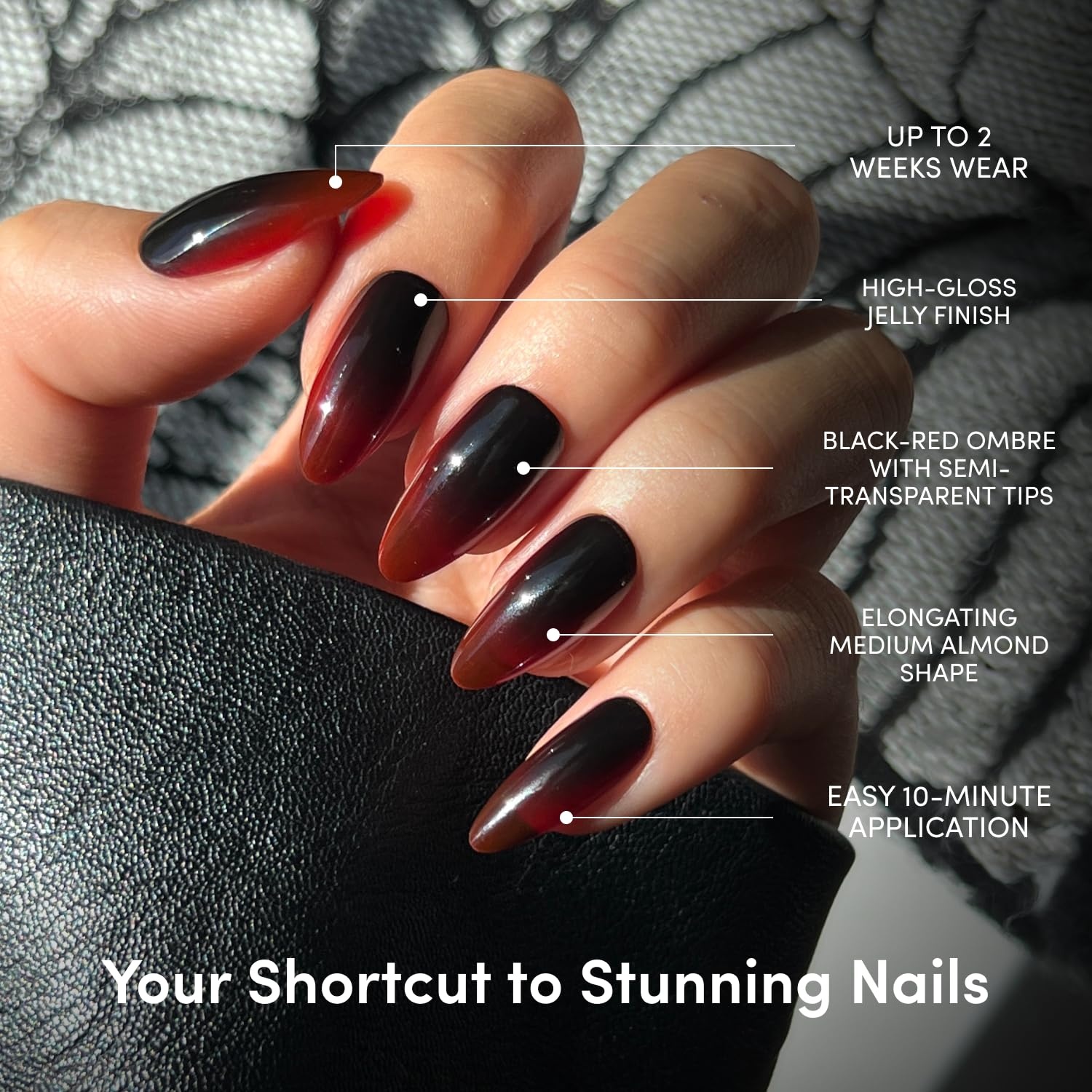 image:imageGlamnetic PressOn Nails Bundle Crystal Cantation amp Vampiress Halloween Fake Nails