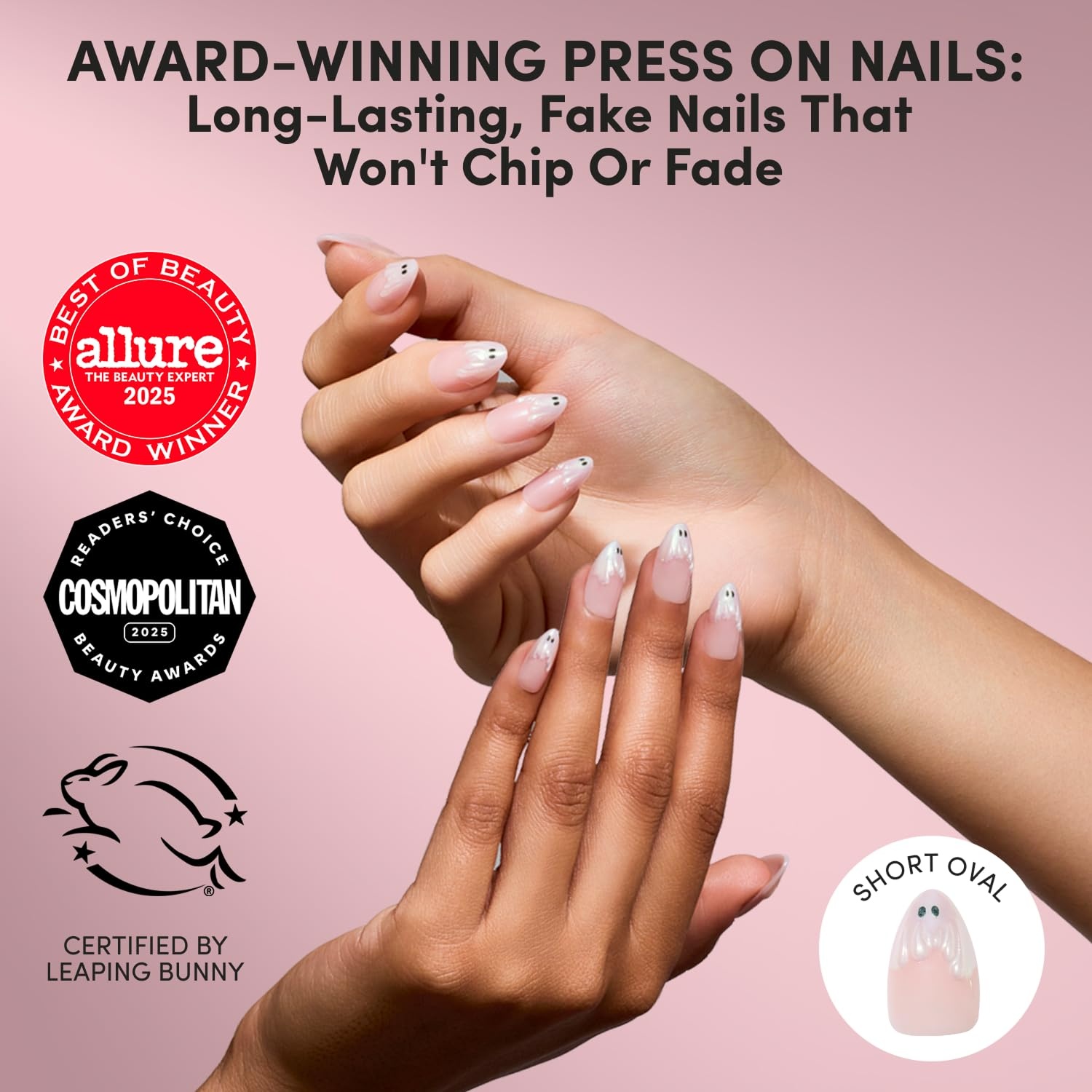 image:imageGlamnetic PressOn Nails Bundle Ghost Besties Lil Devils October Nights amp Fall Boo Halloween Fake Nails