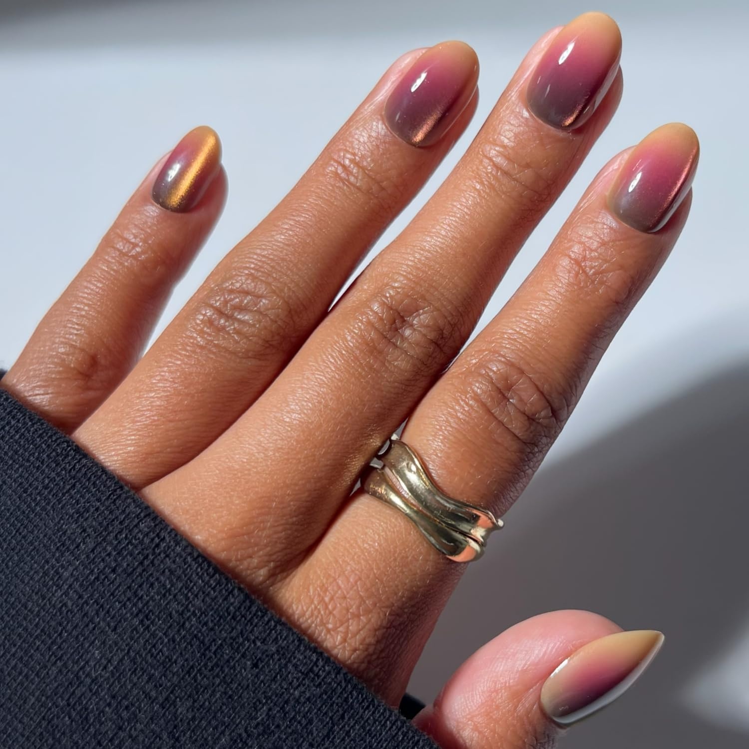 image:imageGlamnetic PressOn Nails Bundle Golden Gourds Bitter Orange Alakazam amp Pumpkin Patch Halloween Fake Nails