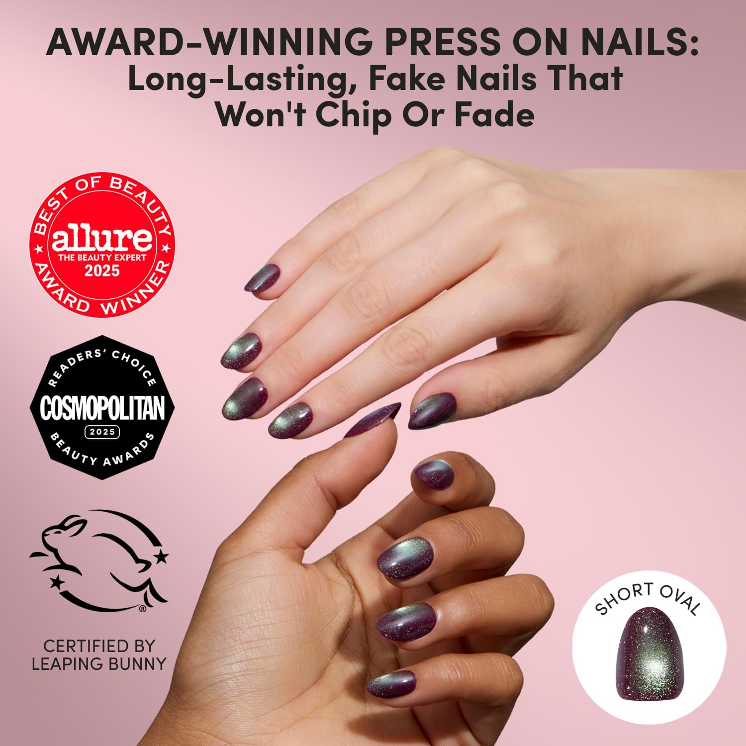 image:imageGlamnetic PressOn Nails Bundle Golden Gourds Silver Daggers Lil Gremlins amp Alakazam Halloween Fake Nails