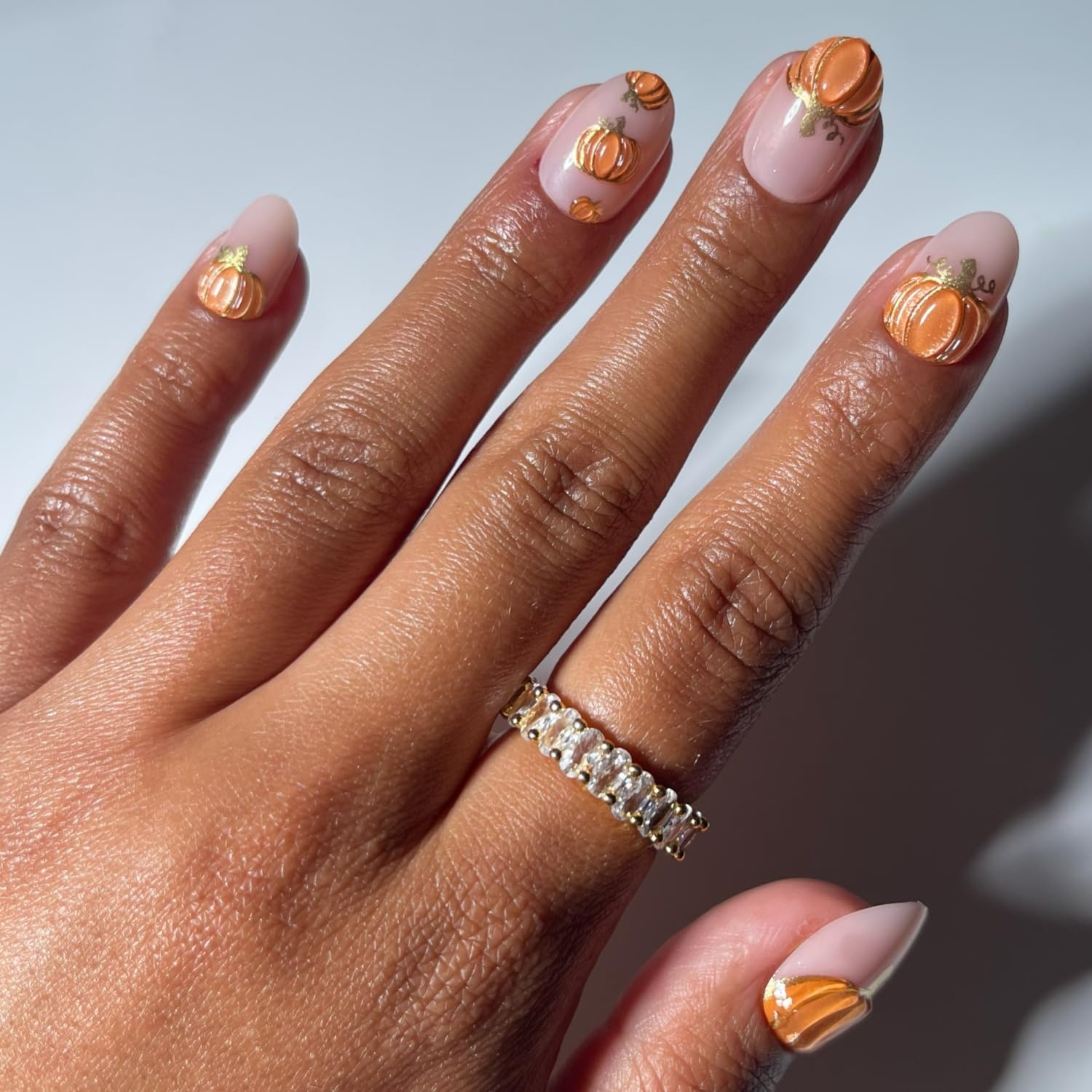 image:imageGlamnetic PressOn Nails Bundle Golden Gourds Weblings Shriek Boutique amp Bitter Orange Halloween Fake Nails