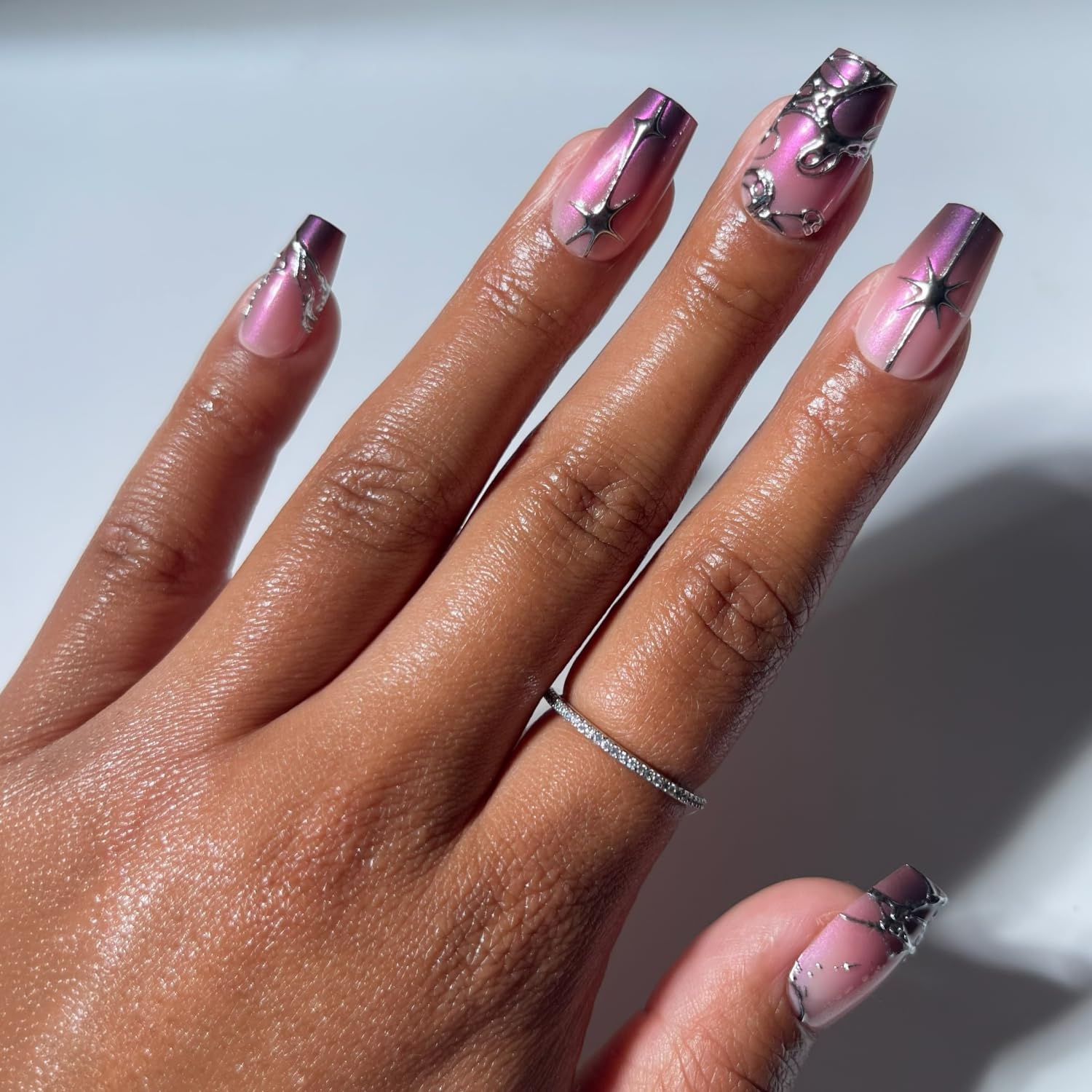 image:imageGlamnetic PressOn Nails Bundle Immortal Kiss Crystal Cantation amp Vampiress Halloween Fake Nails
