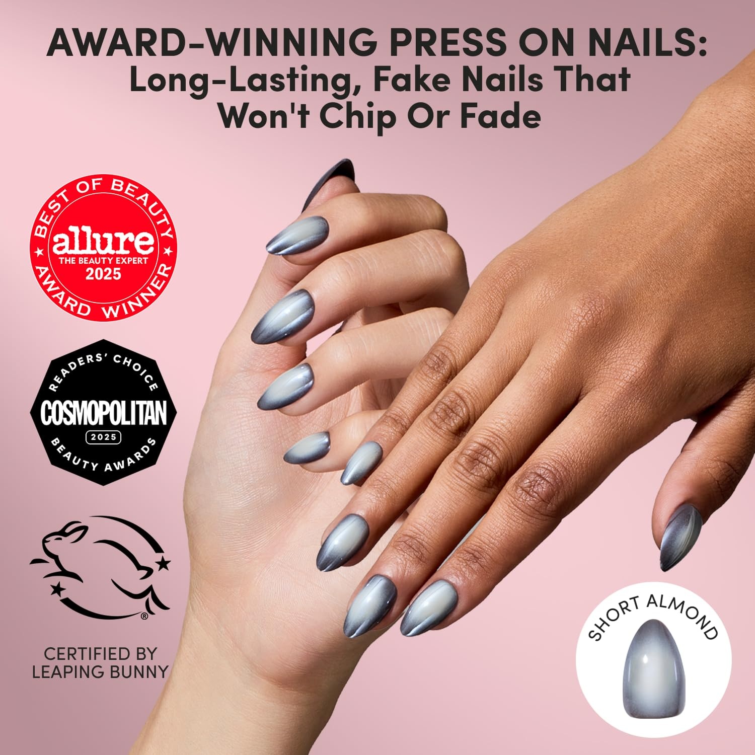 image:imageGlamnetic PressOn Nails Bundle Just A Ghoul Carving Contest Smoke N Mirrors amp Bat Check Halloween Fake Nails