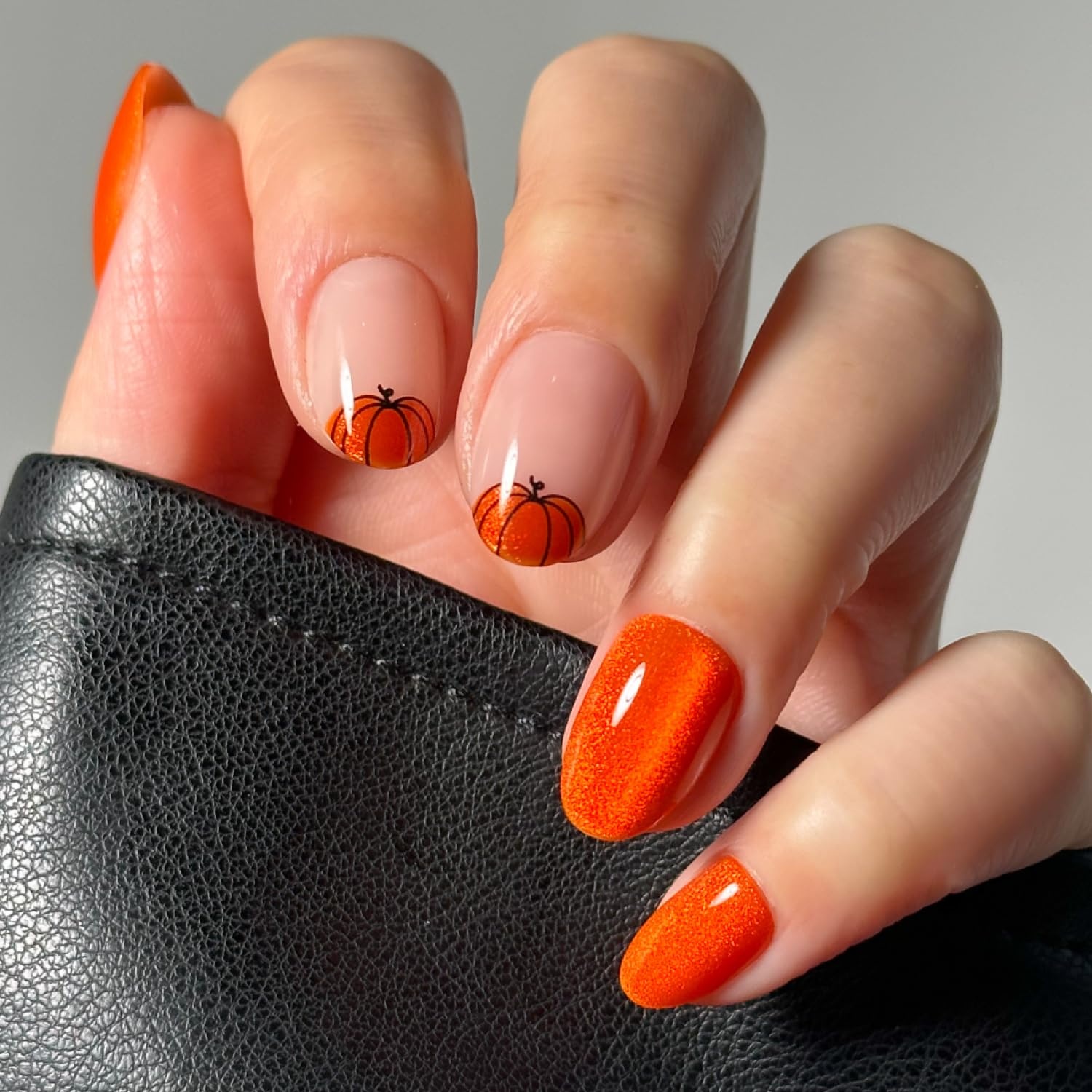 image:imageGlamnetic PressOn Nails Bundle Lil Gremlins amp Pumpkin Patch Halloween Fake Nails