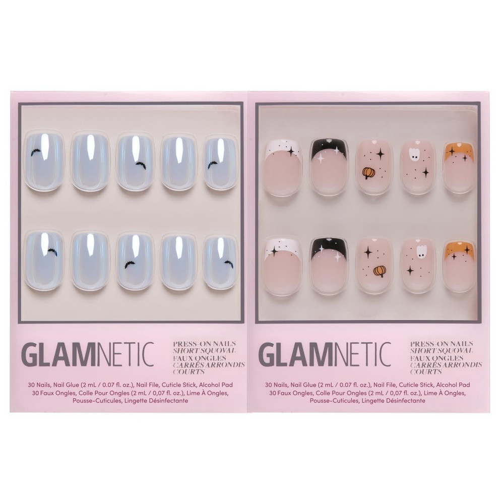image:imageGlamnetic PressOn Nails Bundle Batty Bits amp Tiny Pumpkin Halloween Fake Nails