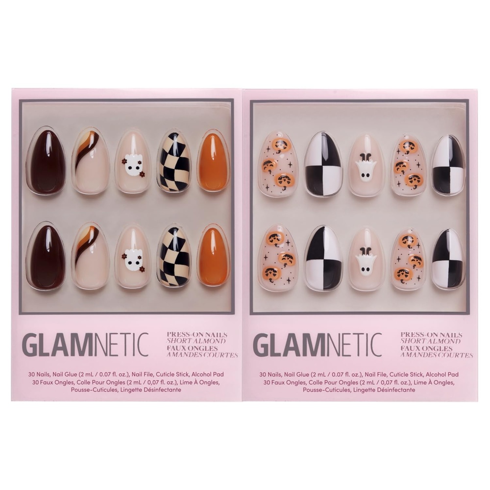 image:imageGlamnetic PressOn Nails Bundle Fall Boo amp My Boo Halloween Fake Nails