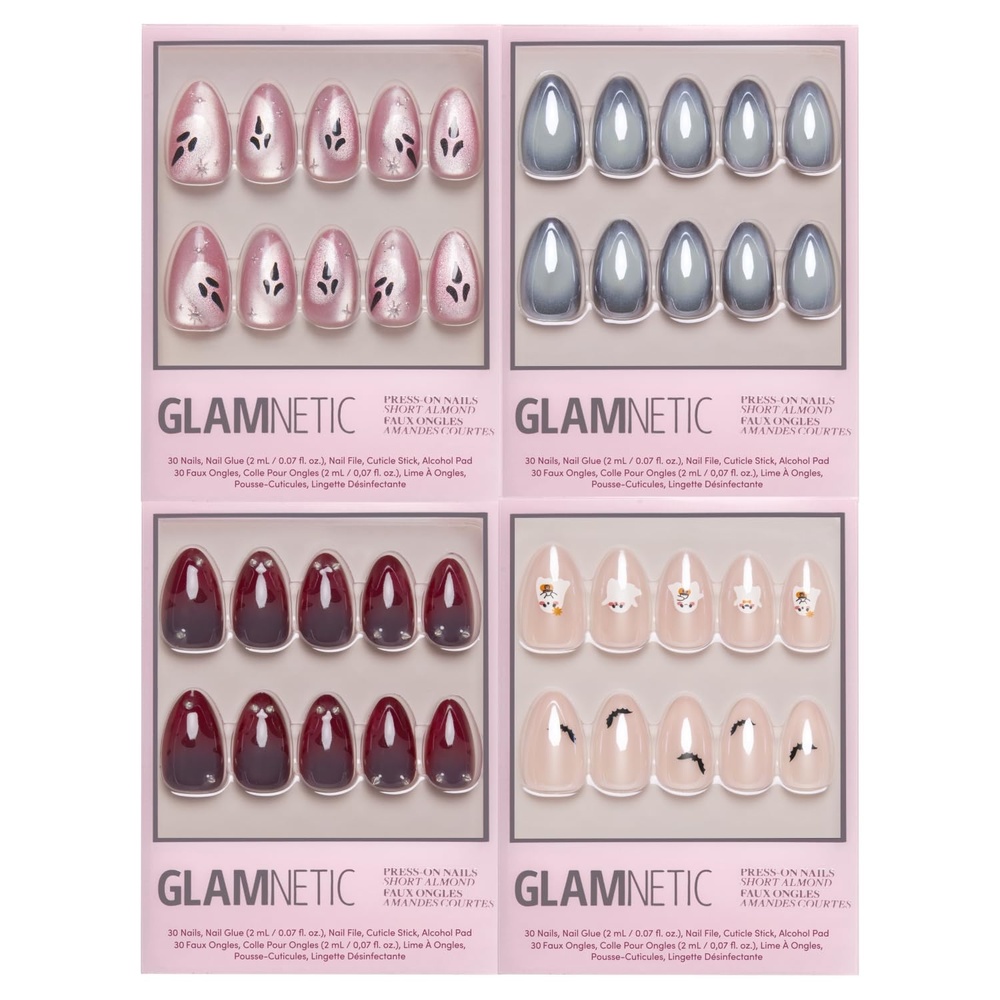 image:imageGlamnetic PressOn Nails Bundle Just A Ghoul Smoke N Mirrors Lil Devils amp In The Spirit Halloween Fake Nails