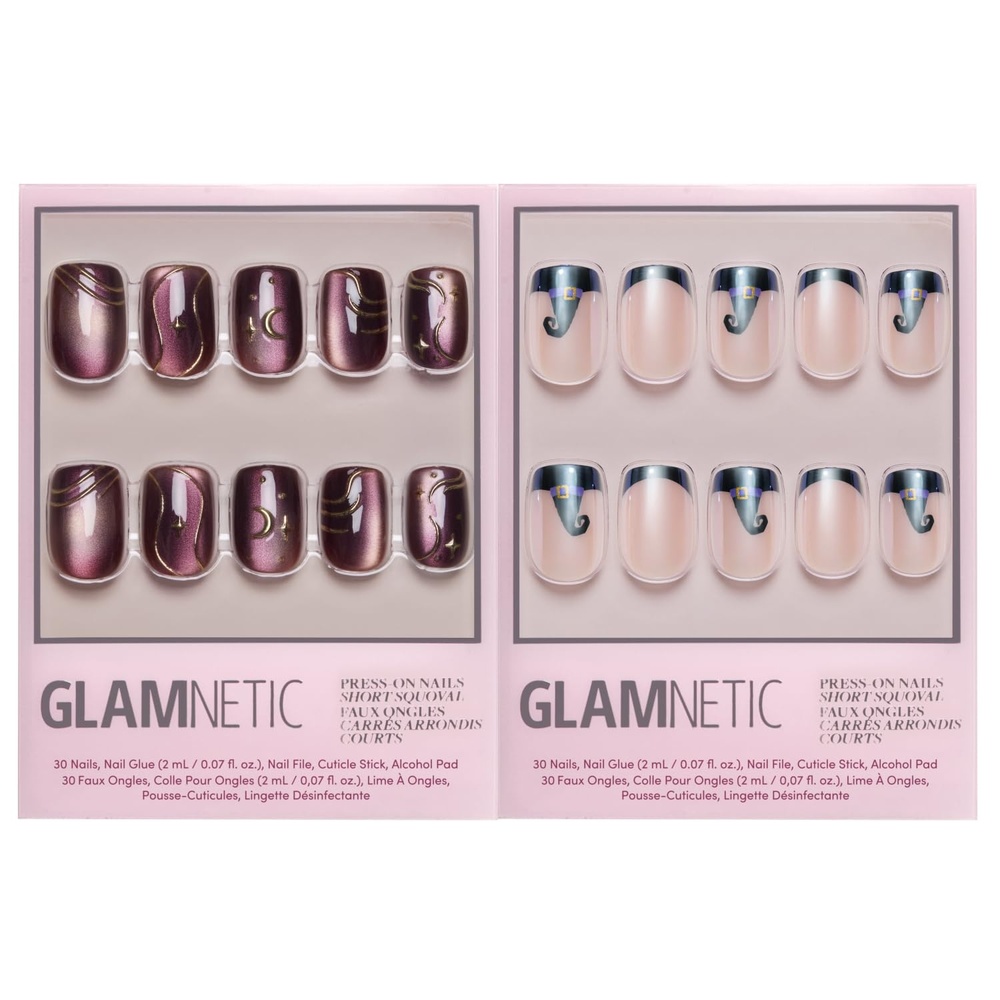 image:imageGlamnetic PressOn Nails Bundle  Scarlet Spell amp Witchy Woman  Halloween Fake Nails