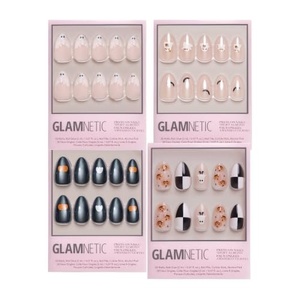 Glamnetic Press-On Nails Bundle – Ghost Besties, In The Spirit, Tricks & Treats & My Boo | Halloween Fake Nails