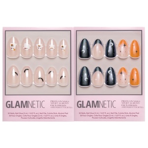 Glamnetic Press-On Nails Bundle – In The Spirit & October Nights | Halloween Fake Nails