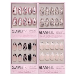 Glamnetic Press-On Nails Bundle – Just A Ghoul, Lady Web, Ghosted & Ghost Besties | Halloween Fake Nails