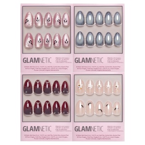Glamnetic Press-On Nails Bundle – Just A Ghoul, Smoke N’ Mirrors, Lil Devils & In The Spirit | Halloween Fake Nails