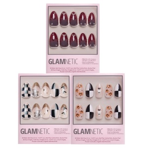 Glamnetic Press-On Nails Bundle – Lil Devils, Bat Check & My Boo | Halloween Fake Nails