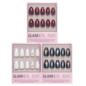 Glamnetic Press-On Nails Bundle – Lil Devils, Wrapped Up & Tricks & Treats | Halloween Fake Nails