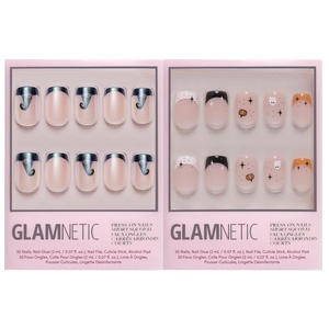 Glamnetic Press-On Nails Bundle – Witchy Woman & Tiny Pumpkin | Halloween Fake Nails